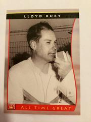 Lloyd Ruby [All time great] #63 Racing Cards 1992 All World Prices