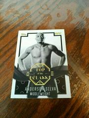 Anderson Silva [Black] #TOC-23 Ufc Cards 2016 Topps UFC Top of the Class Prices