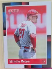 Mike Trout [SP] #265 Baseball Cards 2022 Panini Donruss Prices