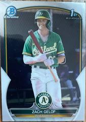 BCP-1 Front | Zack Gelof Baseball Cards 2023 Bowman Chrome Prospects