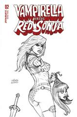 Vampirella vs. Red Sonja [Linsner Sketch] #2 (2022) Comic Books Vampirella vs. Red Sonja Prices