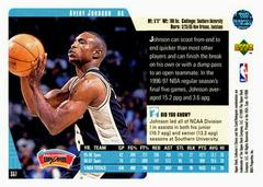 Error Missing Card Number | Avery Johnson Basketball Cards 1997 Collector's Choice