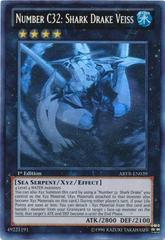 Number C32: Shark Drake Veiss [Ghost Rare 1st Edition] YuGiOh Abyss Rising Prices
