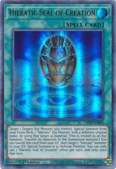 Hieratic Seal of Creation YuGiOh Ghosts From the Past Prices