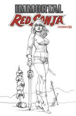 Immortal Red Sonja [Linsner Sketch] #7 (2022) Comic Books Immortal Red Sonja Prices