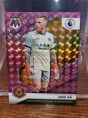 Jose Sa [Pink Mosaic] Soccer Cards 2021 Panini Mosaic Premier League Prices