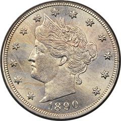 1890 [PROOF] Coins Liberty Head Nickel Prices