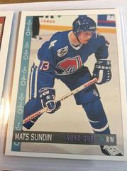 Mats Sundin Hockey Cards 1992 O-Pee-Chee Prices