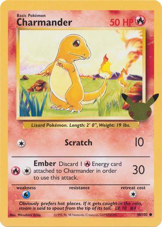 Charmander [Jumbo] #46 Pokemon Celebrations