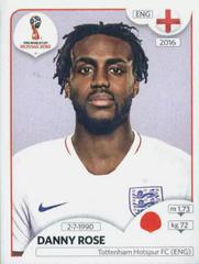 Danny Rose [Black Back] Soccer Cards 2018 Panini World Cup Stickers Prices