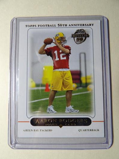 Aaron Rodgers [50th Anniversary Rookie] | Ungraded | 2005 Topps