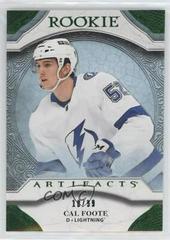 Cal Foote [Emerald] #RED206 Hockey Cards 2020 Upper Deck Artifacts Rookie Redemptions Prices
