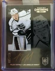 Tyler Toffoli [Rookie Ticket Signature Patch] Hockey Cards 2013 Panini Contenders Prices