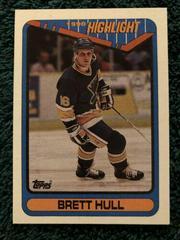 Brett Hull Hockey Cards 1990 Topps Prices