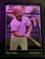 Chris Sabo #47 Baseball Cards 1993 Pinnacle Prices