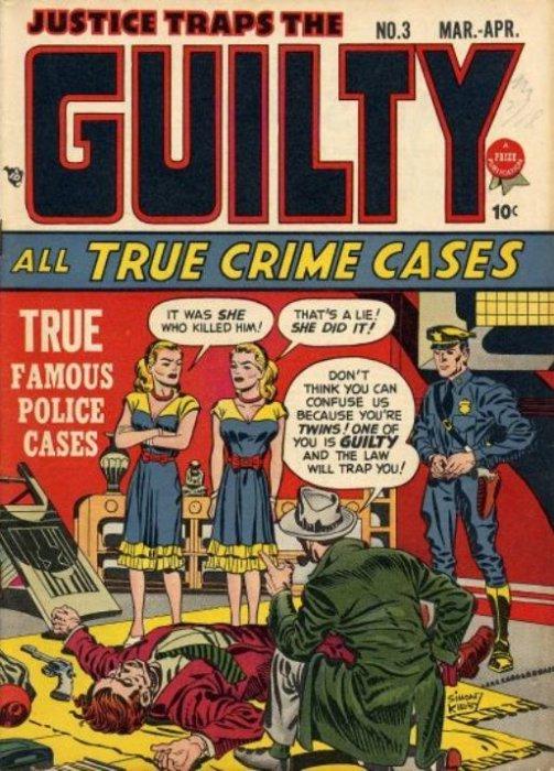 Justice Traps the Guilty #3 (1948) Comic Books Justice Traps the Guilty