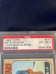 PSA Report Card Information | Mets Rookie Stars [Nolan Ryan] Baseball Cards 1968 Topps