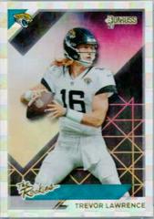 Trevor Lawrence #TR-TRL Football Cards 2021 Panini Donruss The Rookies Prices