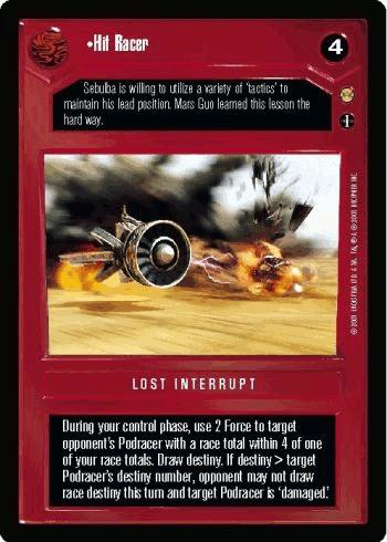 Hit Racer [Limited] Star Wars CCG Tatooine