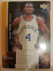 Michael Finley Basketball Cards 1996 UD3 Prices