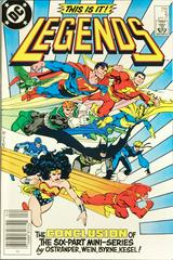 Legends [Newsstand] #6 (1987) Comic Books Legends Prices