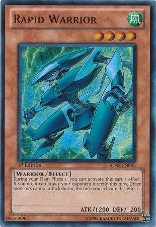 Rapid Warrior [1st Edition] 5DS3-EN004 YuGiOh Starter Deck: Duelist Toolbox