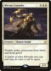 Mirran Crusader [Foil] Magic Modern Masters 2015 Prices