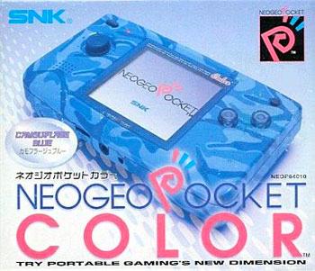 Neo Geo Pocket Color [Camo Blue] JP Neo Geo Pocket Color