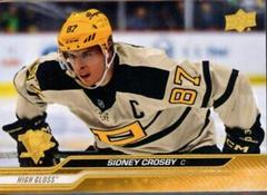 Sidney Crosby [High Gloss] Hockey Cards 2023 Upper Deck Prices