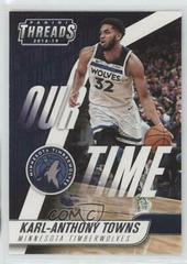 Karl Anthony Towns Basketball Cards 2018 Panini Threads Our Time Prices