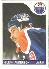 Glenn Anderson #168 Hockey Cards 1985 O-Pee-Chee Prices