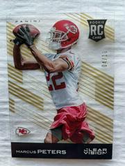 Marcus Peters [Gold] Football Cards 2015 Panini Clear Vision Prices