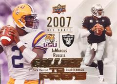 JaMarcus Russell #CTP-JR Football Cards 2009 Upper Deck Rookie Exclusives College to Pros Prices