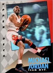 Michael Jordan Basketball Cards 1992 Upper Deck MVP Holograms Prices