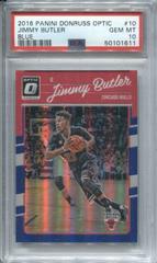 Jimmy Butler [Blue] #10 Basketball Cards 2016 Panini Donruss Optic Prices