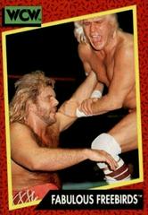 Fabulous Freebirds #117 Wrestling Cards 1991 Impel WCW Prices