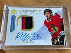 Alex DeBrincat [Future Watch Autograph Patch] Hockey Cards 2017 SP Authentic Prices