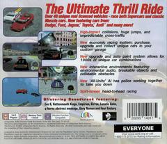 Back Cover | Test Drive 6 Playstation