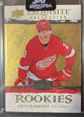Lucas Raymond [Gold] #R-LR Hockey Cards 2021 Upper Deck Black Diamond Exquisite Collection Rookies Prices