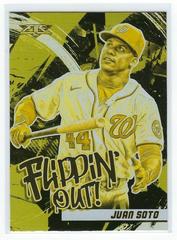 Juan Soto [Gold Minted] #FO-8 Baseball Cards 2022 Topps Fire Flippin' Out Prices