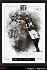 A.J. Green [Silver] Football Cards 2016 Panini Impeccable Prices