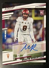 Merlin Robertson [Red] #XP-MRO Football Cards 2022 Panini Chronicles Draft Picks Prestige Xtra Points Signatures Prices