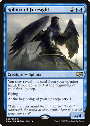 Sphinx of Foresight [Foil] Magic Ravnica Allegiance