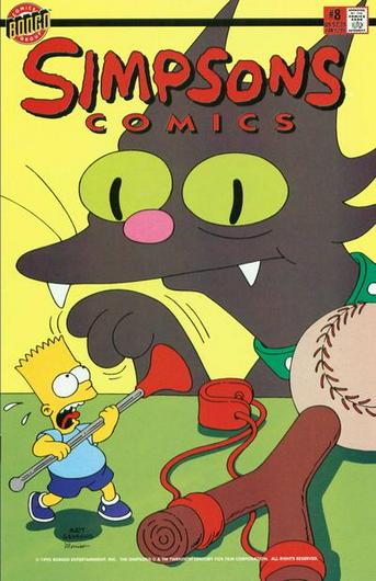 Simpsons Comics #8 (1995) Cover Art