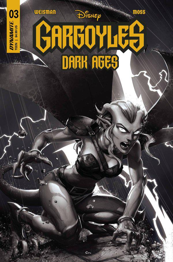 Gargoyles: Dark Ages [Crain Sketch] #3 (2023) Comic Books Gargoyles: Dark Ages