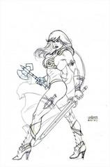 Red Sonja: The Superpowers [Linsner Sketch Virgin] Comic Books Red Sonja: The Superpowers Prices