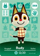 Rudy #344 [Animal Crossing Series 4] Amiibo Cards Prices