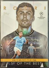 Rodri #BM-1 Soccer Cards 2023 Topps UEFA Club Best of the Best Moment Prices