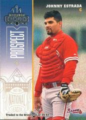 Johnny Estrada #197 Baseball Cards 2003 Donruss Champions Prices