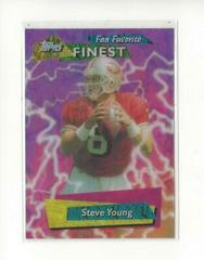Steve Young #FF12 Football Cards 1995 Topps Finest Fan Favorites Prices